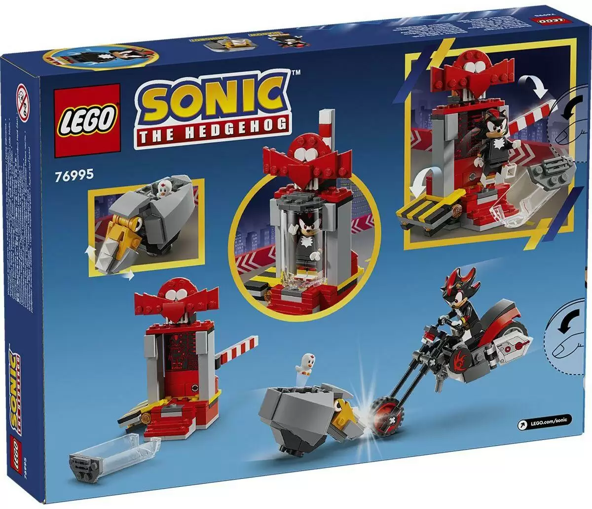 Конструктор LEGO Sonic Побег ёжика Шэдоу