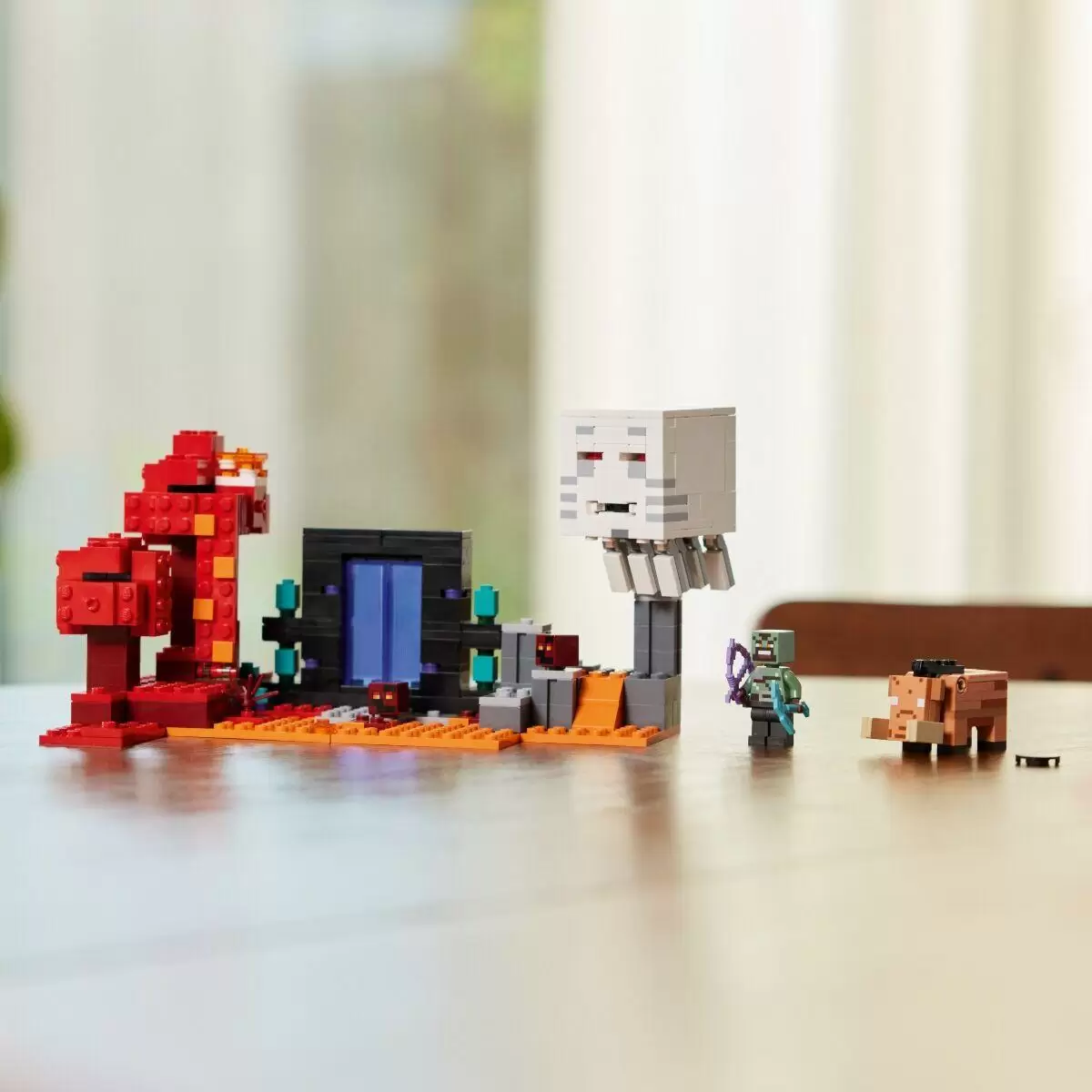 Конструктор LEGO Minecraft Экспедиция в нижний мир