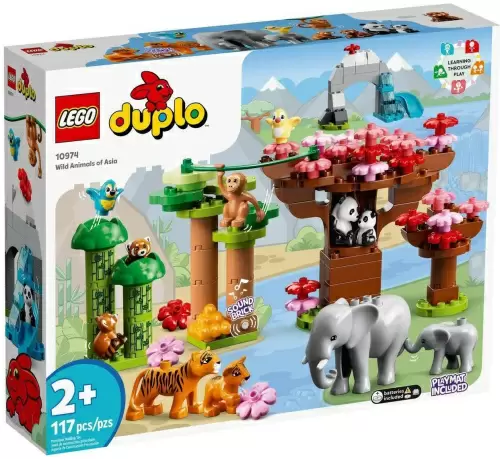 Конструктор LEGO duplo Дикие животные Азии