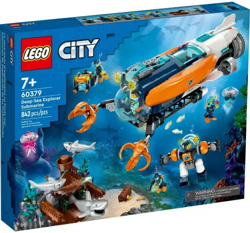 Конструктор LEGO City Глубоководная подводная лодка